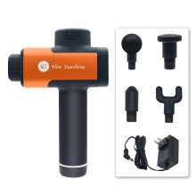 HOT new pack professional Orange/Light grey/Black vibrating  massager muscle massage gun